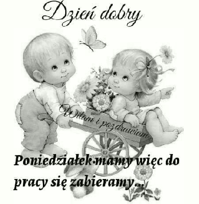 Dzieci w poniedziałek idą do ogrodu